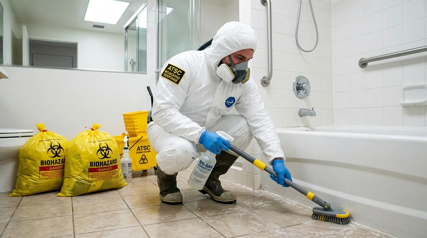Decontamination equipment deployed for Blood Cleanup in Peoria